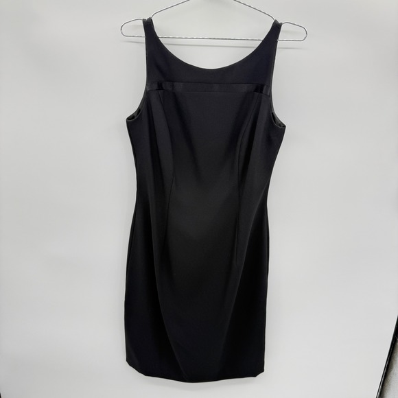 Andrea Polizzi For Rex Lester Dresses & Skirts - Vintage Andrea Polizzi for Rex Lester Black Sleeveless Sheath Dress Size 8‎ LBD